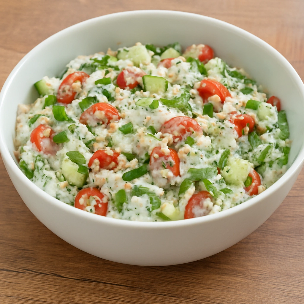 Kinoalı Sebze Salatası Tarifi