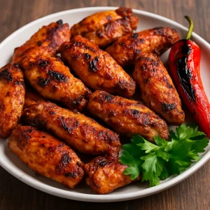 Mangal Tadında Tavuk Kanat