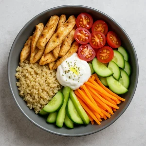 Tavuklu Sebzeli Bowl Tarifi
