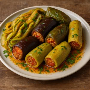 Antep Usulü Karışık Dolma Tarifi