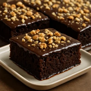 Browni Tadında Islak Kek Tarifi