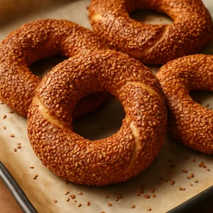 Pekmezli Susamlı Simit Tarifi