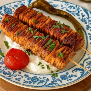 Şiş Ekmek Kebabı Tarifi