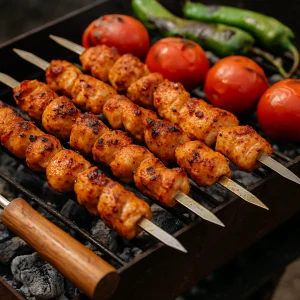 Terbiyeli Tavuk Şiş Mangal Tarifi