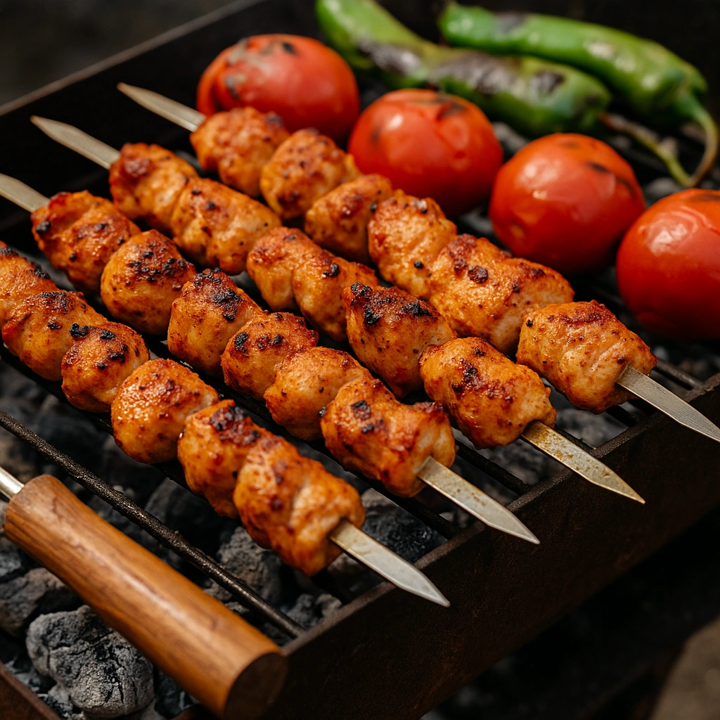 Terbiyeli Tavuk Şiş Mangal Tarifi