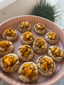 Şeftali Soslu Kurabiye