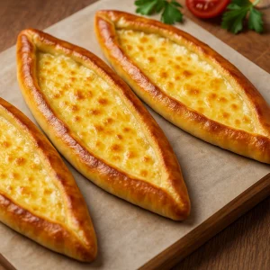 Taş Fırın Lezzetinde Kaşarlı Pide