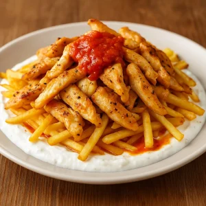 Tavuklu Çökertme Kebabı