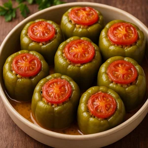 Zeytinyağlı Biber Dolması