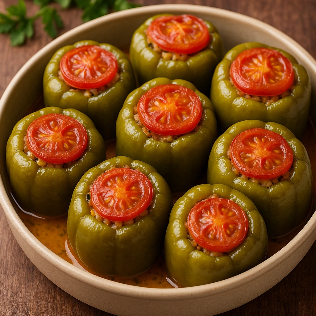 Zeytinyağlı Biber Dolması