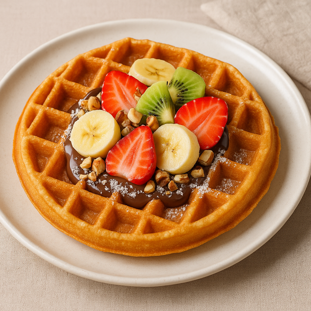 Evde Lezzetli Waffle Tarifi