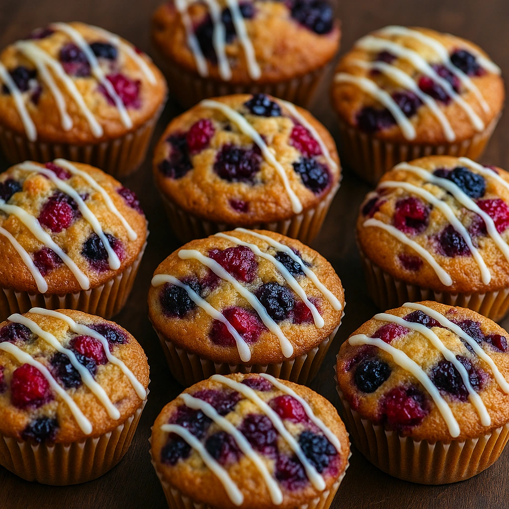 Orman Meyveli Çikolatalı Muffin