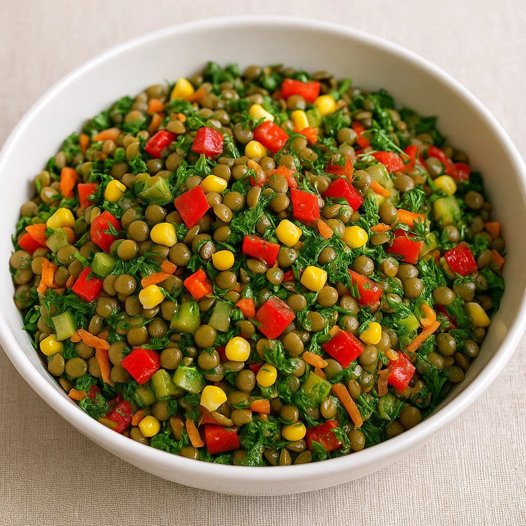 Yeşil Mercimek Salatası