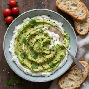 Avokadolu Ricotta Mezesi