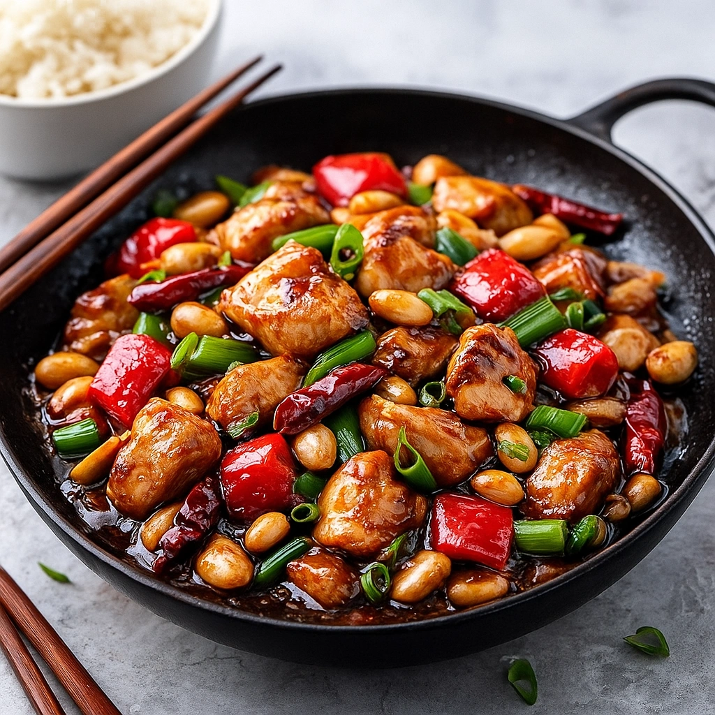 Kung Pao Usulü Tavuk