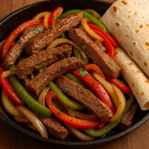 Meksika Usulü Et Fajita