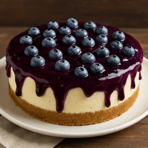 Yaban Mersinli Cheesecake