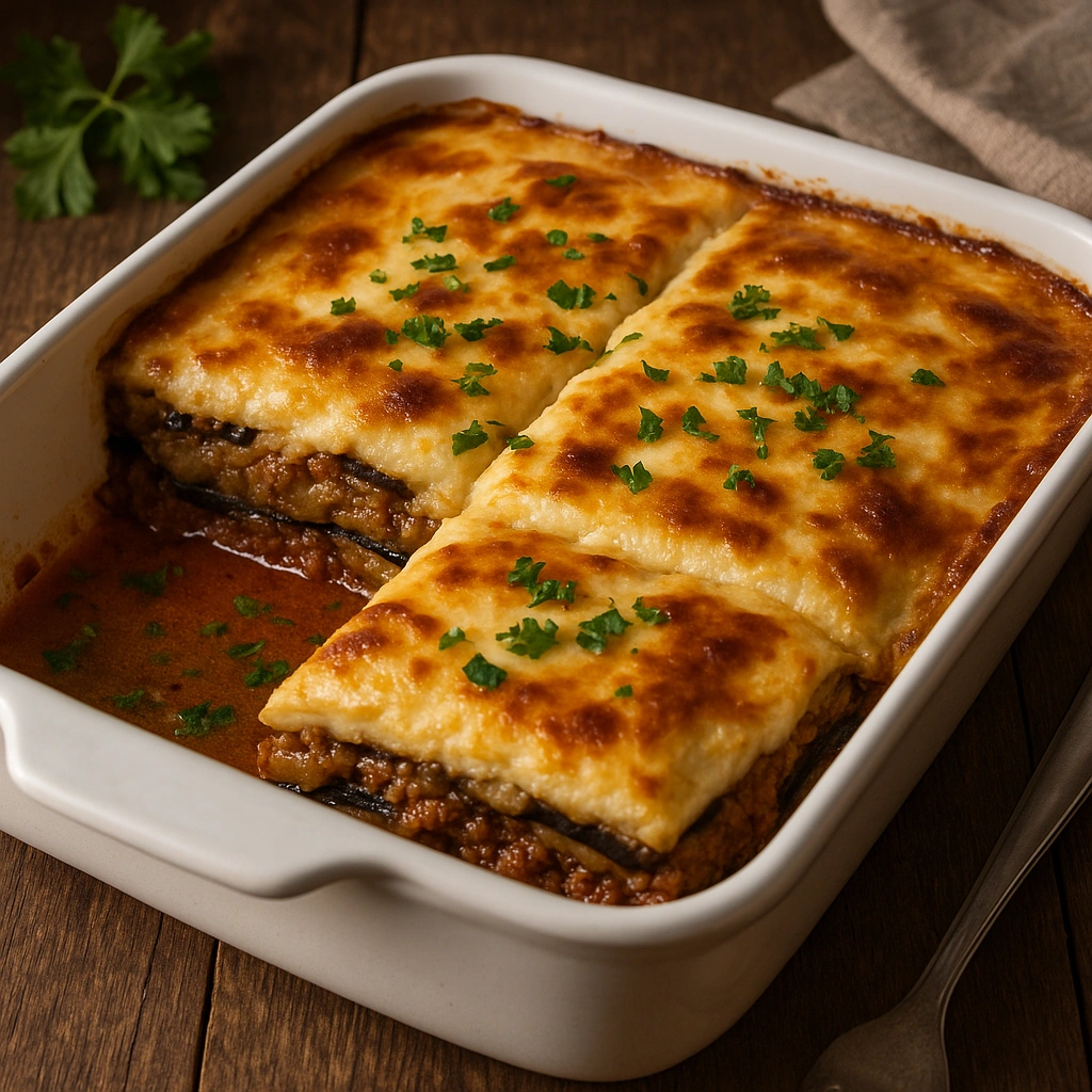 Yunan Usulü Moussaka