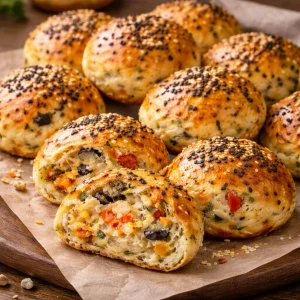Zeytinli Dereotlu Poğaça